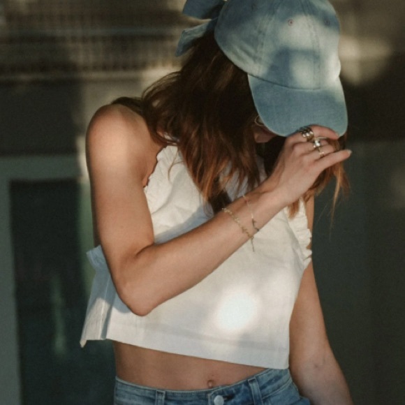 ❌SOLD❌ Light Blue Denim Hat - Picture 3 of 3